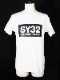 T����� BOX LOGO TEE WHITE��BLACK SY32 by SWEET YEARS