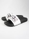 SY32 by SWEET YEARS��SHOWER SANDALS (LOGO)��BLACK