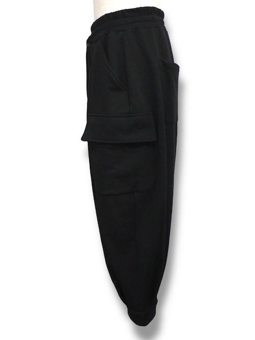 �������åȥѥ�� cargo sweat pants BLACK eofm �����ե�
