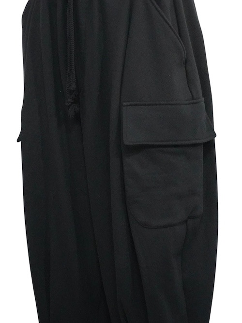 �������åȥѥ�� cargo sweat pants BLACK eofm �����ե�