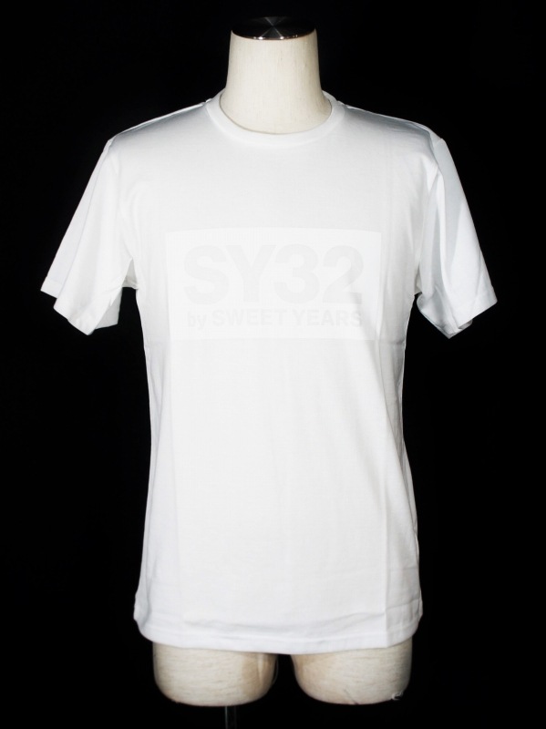 40%OFF T����� BOX LOGO TEE WHITE��WHITE SY32 by SWEET YEARS