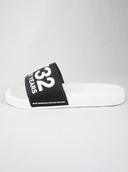 SY32 by SWEET YEARS��SHOWER SANDALS (LOGO)��WHITE