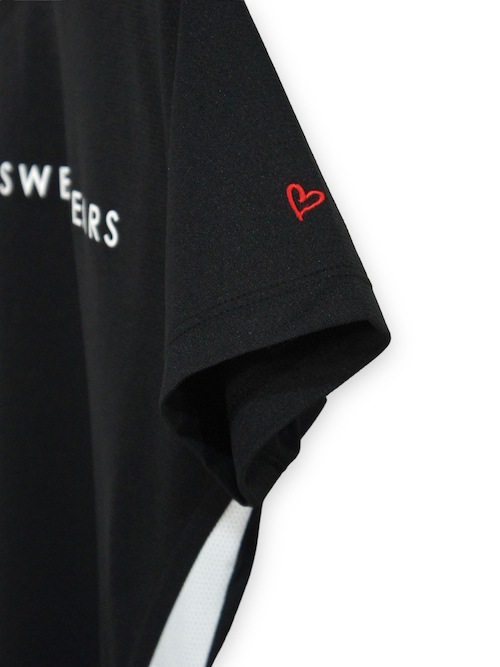 ��ǥ����� ��å��ͥå�36G DOT HALF MOCK BLACK SY32 by SWEET YEARS GOLF