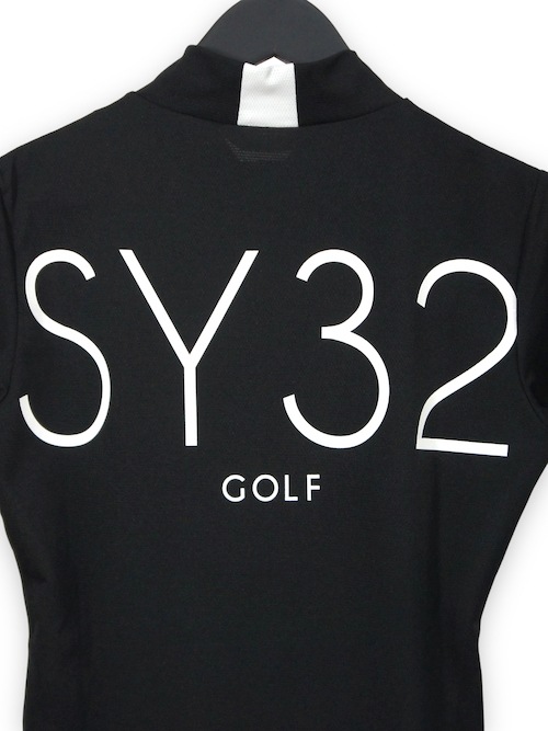 ��ǥ����� ��å��ͥå�36G DOT HALF MOCK BLACK SY32 by SWEET YEARS GOLF