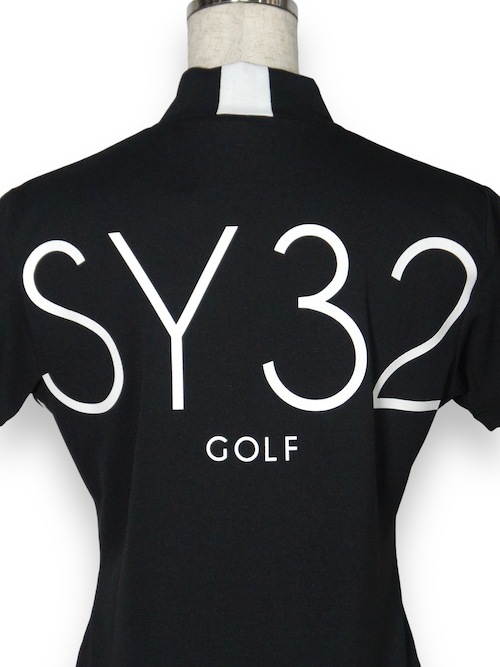 ��ǥ����� ��å��ͥå�36G DOT HALF MOCK BLACK SY32 by SWEET YEARS GOLF