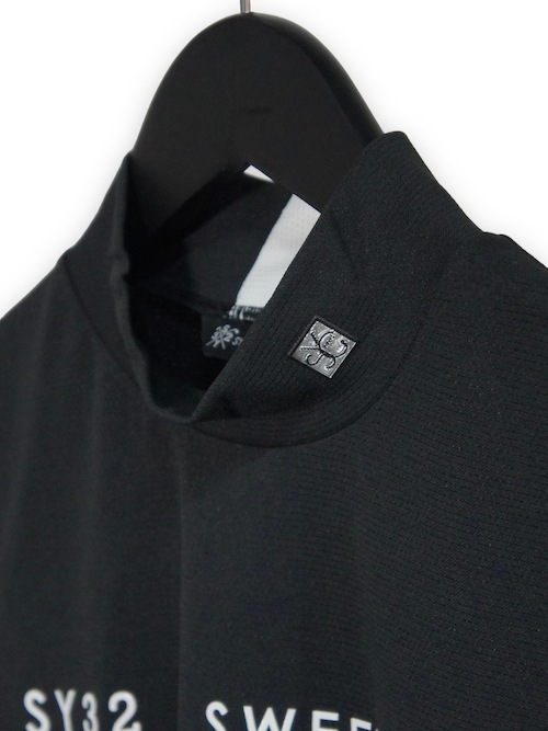 ��ǥ����� ��å��ͥå�36G DOT HALF MOCK BLACK SY32 by SWEET YEARS GOLF