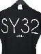 ��ǥ����� ��å��ͥå�36G DOT HALF MOCK BLACK SY32 by SWEET YEARS GOLF