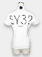 SY32 by SWEET YEARS�֡�GOLF��36G DOT HALF MOCK��WHITE
