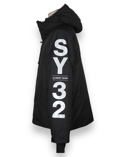 SY32 スウィート イヤーズ 中綿ジャケット 黒 M インシュレーションジャケット SHIELD LOGO INSULATION JK 13483