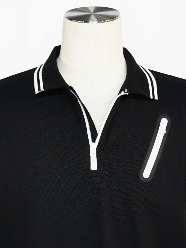 50%OFF SY32 by SWEET YEARS��FUNCTION POLO�� BLACK