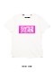 T����� BOX LOGO TEE WHITE��PINK SY32 by SWEET YEARS