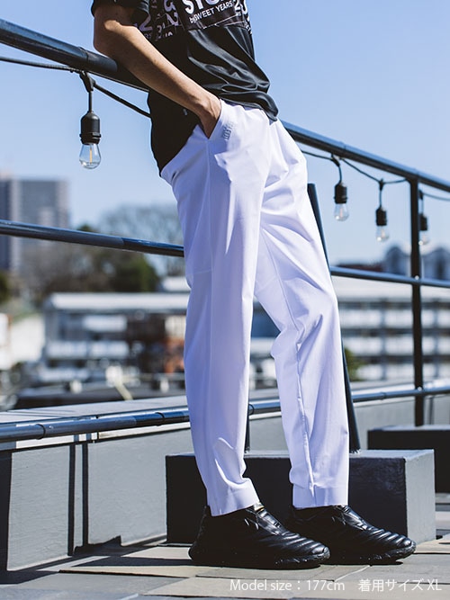30%OFF SY32 by SWEET YEARS��STRETCH COLOR LONG PANTS��WHITE