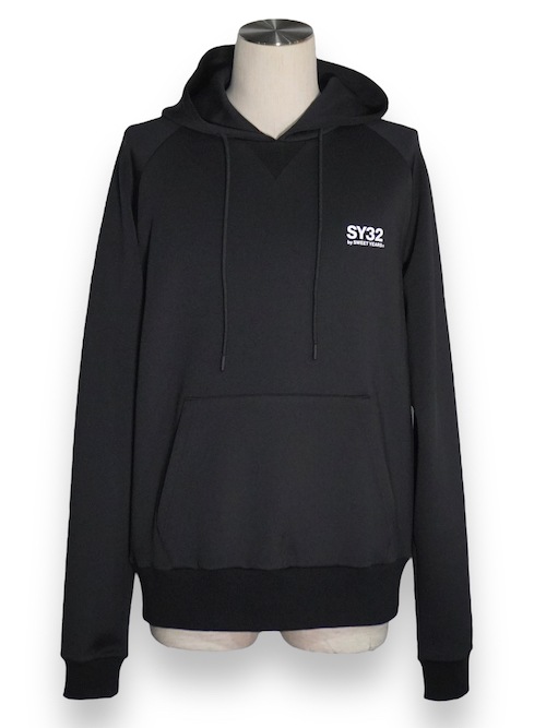 PO�ա��ǥ��� DOUBLE KNIT BASIC P/O HOODIE 13493 BLACK SY32 by SWEET YEARS �����磻�����ƥ��ȥ��Х����������ȥ��䡼��