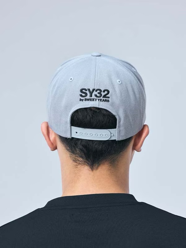 ���ʥåץ���å� ���졼 CIRCLE LOGO SNAPBACK CAP GRAY SY32 by SWEET YEARS �����磻�����ƥ��ȥ��Х����������ȥ��䡼��