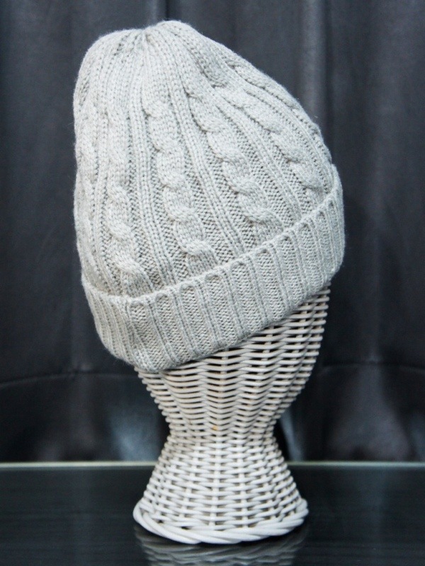 SY32 by SWEET YEARS��3D LOGO CABLE KNIT CAP��GRAY�ڥ����磻�����ƥ��ȥ��Х����������ȥ��䡼�����˥åȥ���åס����졼��