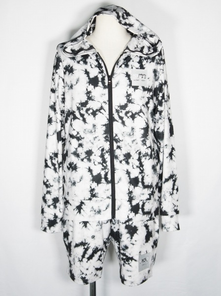 SY32 by SWEET YEARS��RUSH GUARD ZIP HOODIE��BLACK