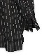eofm��regular collar long shirts linen stripe��BLACK�ڥ����ե��