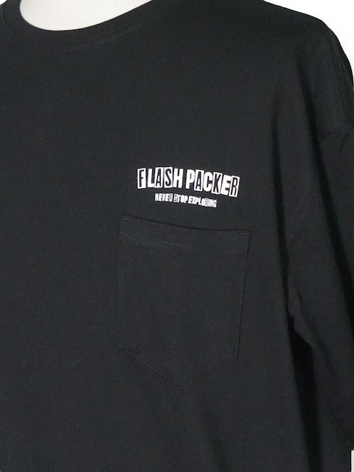 �ӥå����륨�å� TEE (XT-POS) BLACK FLASH PACKER �ե�å���ѥå���