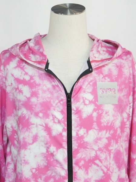 50%OFF åץѡSY32 by SWEET YEARSRUSH GUARD ZIP HOODIEPINK