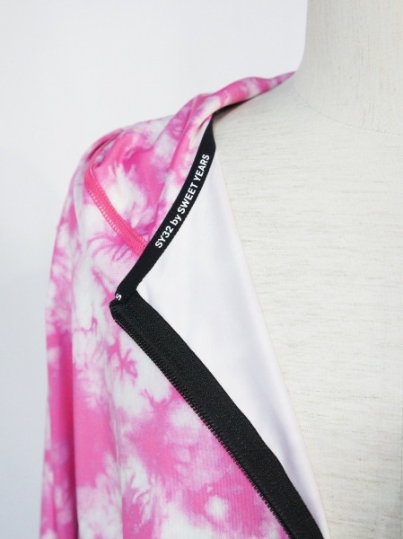 50%OFF åץѡSY32 by SWEET YEARSRUSH GUARD ZIP HOODIEPINK