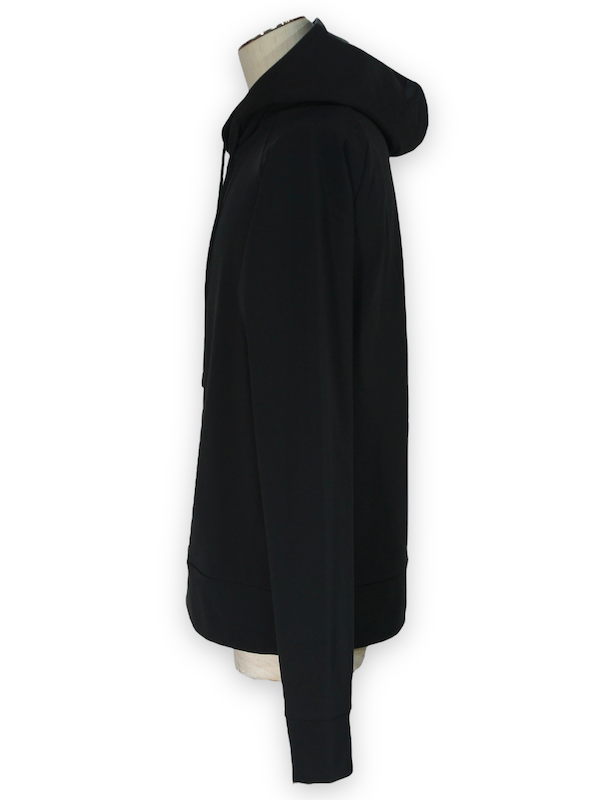 SY32 by SWEET YEARS��STORM FLEECE HOODIE��BLACK