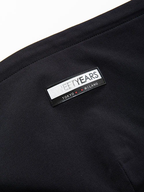 SY32 by SWEET YEARS��STORM FLEECE HOODIE��BLACK