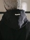 SY32 by SWEET YEARS��STORM FLEECE HOODIE��BLACK