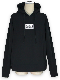 SY32 by SWEET YEARS��STORM FLEECE HOODIE��BLACK
