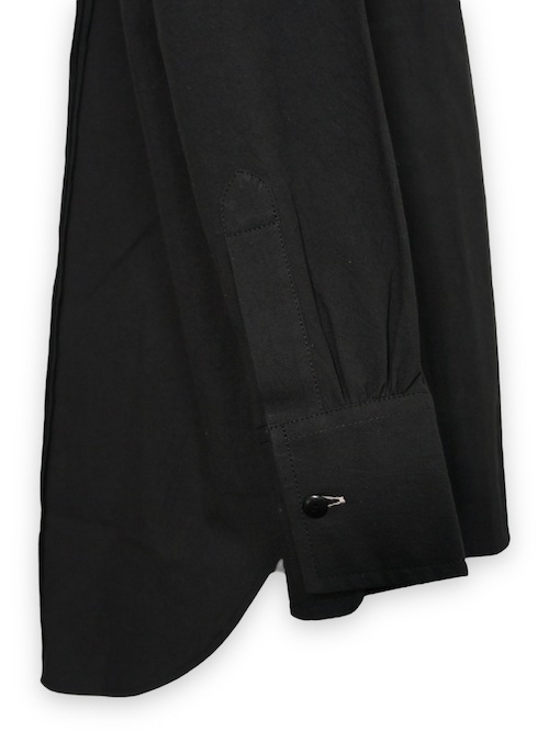 eofm��back tuck shirts salar dyed brand cloth��BLACK�ڥ����ե��