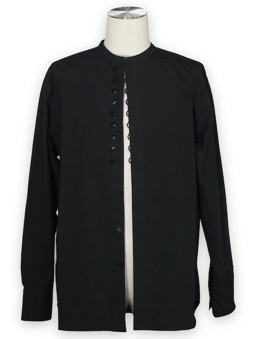 eofm��back tuck shirts salar dyed brand cloth��BLACK�ڥ����ե��