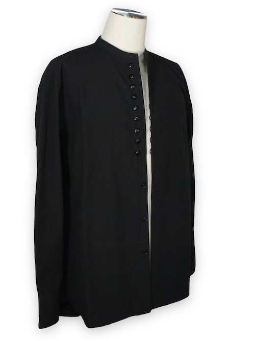 eofm��back tuck shirts salar dyed brand cloth��BLACK�ڥ����ե��