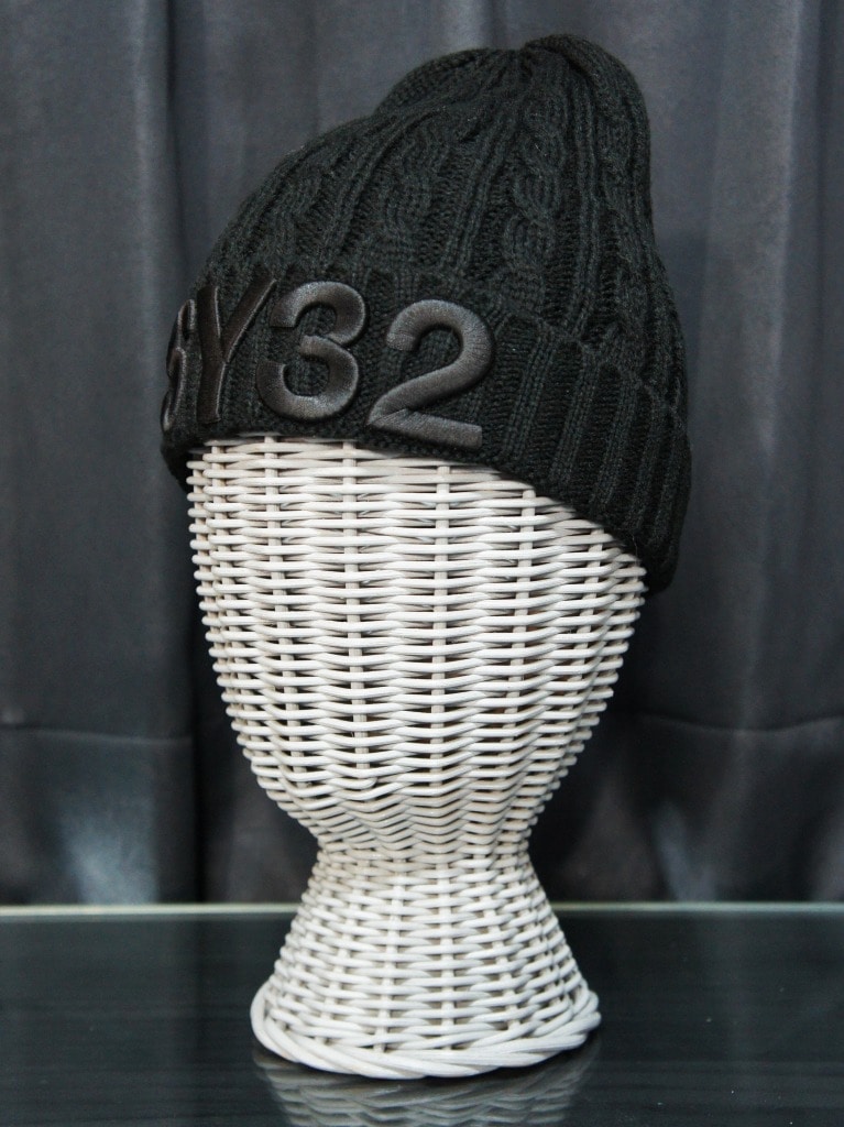 SY32 by SWEET YEARS3D LOGO CABLE KNIT CAPBLACKBLACKڥ磻ƥȥХȥ䡼˥åȥåס֥åߥ֥å