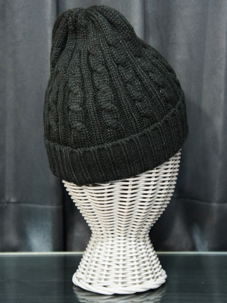 SY32 by SWEET YEARS��3D LOGO CABLE KNIT CAP��BLACK��BLACK�ڥ����磻�����ƥ��ȥ��Х����������ȥ��䡼�����˥åȥ���åס��֥�å��ߥ֥�å���