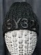 SY32 by SWEET YEARS��3D LOGO CABLE KNIT CAP��BLACK��BLACK�ڥ����磻�����ƥ��ȥ��Х����������ȥ��䡼�����˥åȥ���åס��֥�å��ߥ֥�å���