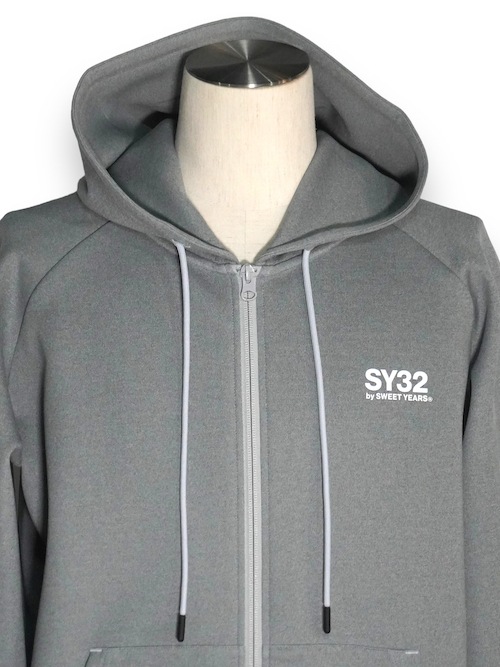 ZIP�ա��ǥ��� DOUBLE KNIT BASIC ZIP HOODIE 13492 GRAY SY32 by SWEET YEARS �����磻�����ƥ��ȥ��Х����������ȥ��䡼��