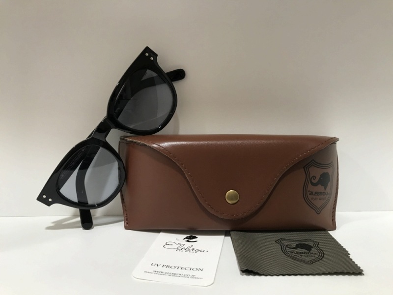 ELEBROU eyewear�֡ڥ������ա�No.338 Joliet Smoke�� BLACK