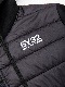 SY32 by SWEET YEARS��DOUBLE KNIT ZIP HOODIE��BLACK