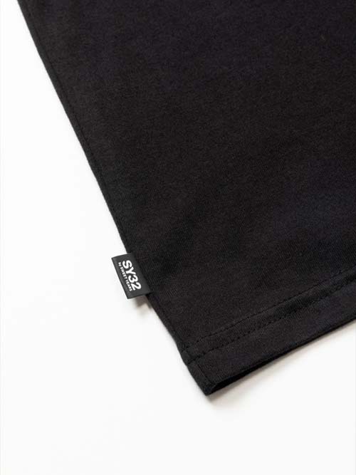 ĹµT����� MINI SHIELD LOGO L/S TEE BLACK SY32 by SWEET YEARS �����磻�����ƥ��ȥ��Х����������ȥ��䡼��