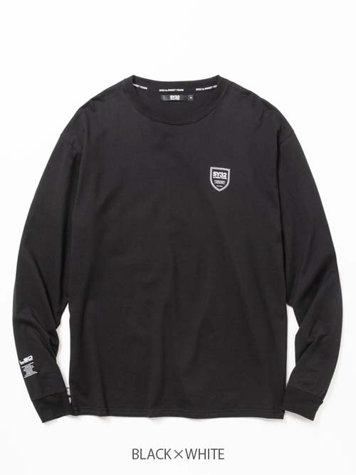 ĹµT����� MINI SHIELD LOGO L/S TEE BLACK SY32 by SWEET YEARS �����磻�����ƥ��ȥ��Х����������ȥ��䡼��