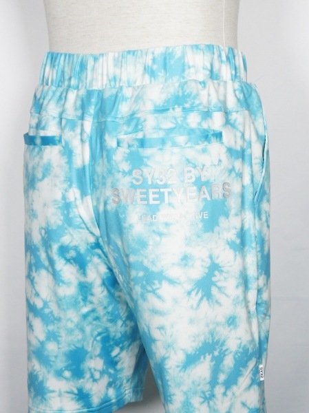 SY32 by SWEET YEARS��RUSH GUARD SHORT PANTS��BLUE