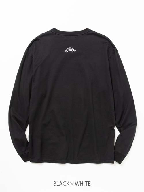 ĹµT SANS SERIF LOGO L/S TEE BLACKWHITE SY32 by SWEET YEARS 磻ƥȥХȥ䡼