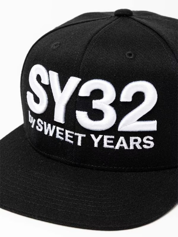 �ɽ���������å� 3D LOGO SNAPBACK CAP BLACK SY32 by SWEET YEARS �����磻�����ƥ��ȥ��Х����������ȥ��䡼��