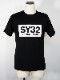 T����� BOX LOGO TEE BLACK��WHITE  SY32 by SWEET YEARS