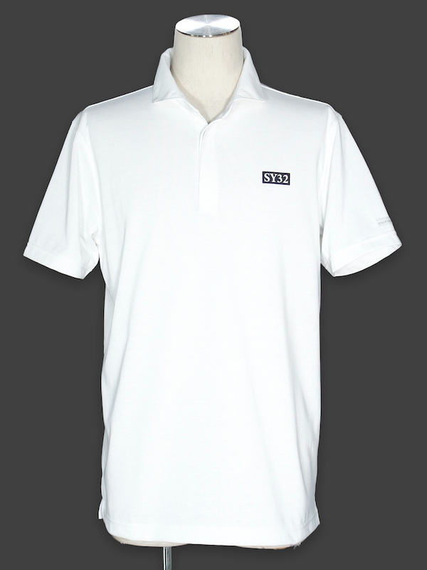 SY32 by SWEET YEARS�֡�GOLF��SKIPPER POLO SHIRTS�� WHITE