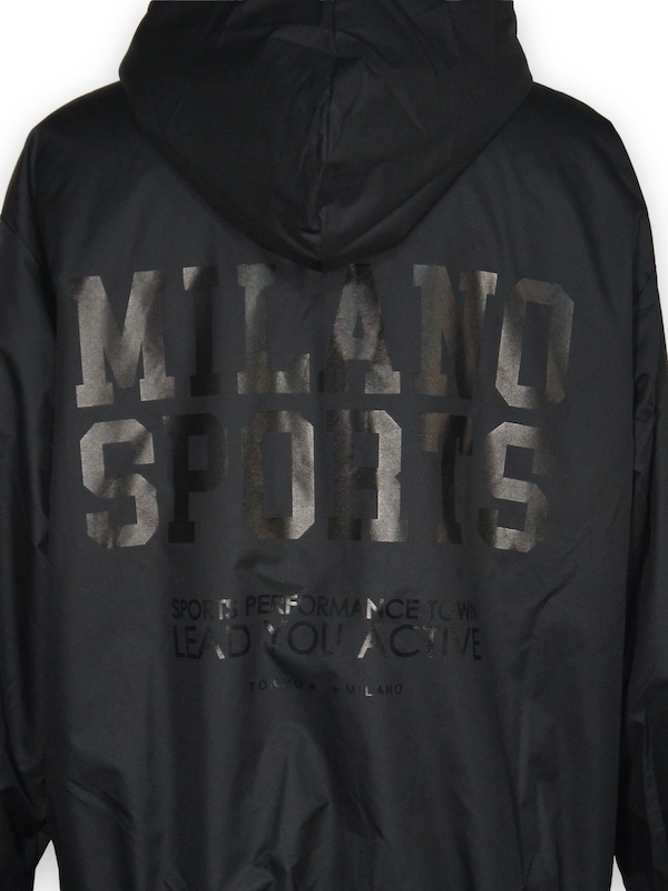 SY32 by SWEET YEARS��REVERSIBLE BOA HOODIE��BLACK