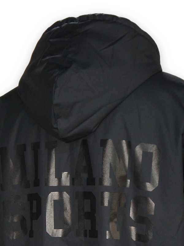 SY32 by SWEET YEARS��REVERSIBLE BOA HOODIE��BLACK