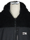 SY32 by SWEET YEARS��REVERSIBLE BOA HOODIE��BLACK