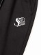 ���祬���ѥ�� SERIF LOGO SWEAT PANTS BLACK SY32 by SWEET YEARS �����磻�����ƥ����ȥ��Х����������ȥ��䡼��