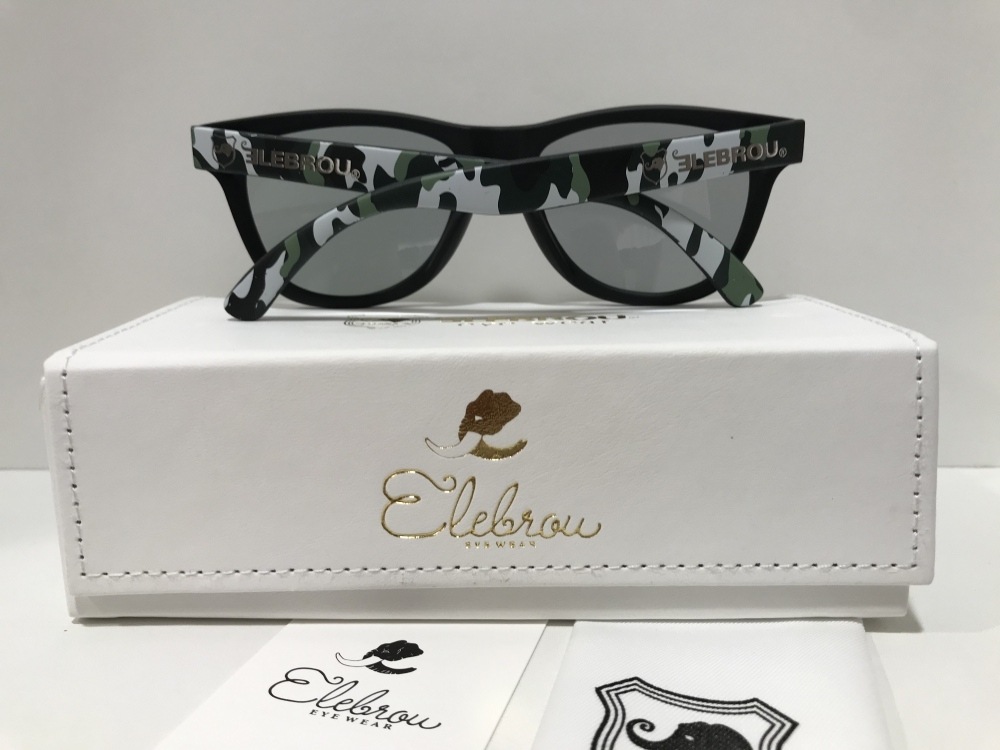ELEBROU eyewear�֡ڥ������ա�No.351 10th.Anniversary Model POLARIZED���и�������̻��͡ˡ� KHAKI