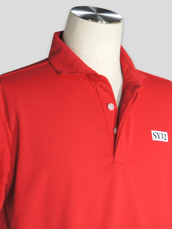 SY32 by SWEET YEARS�֡�GOLF��SKIPPER POLO SHIRTS�� RED
